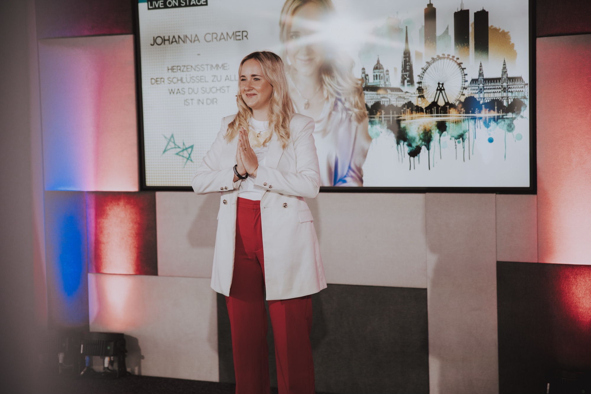 Johanna Martin als Speakerin
